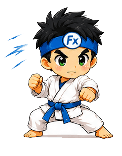 FX道場のキャラクター(騎馬立ち)